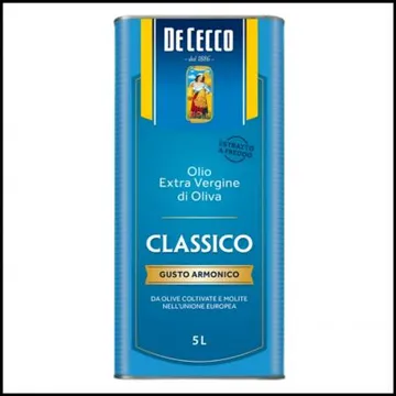 데체코 엑스트라버진 5L 올리브오일 올리브유 버진오일