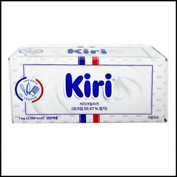 끼리 크림치즈 1kg 냉장 베이글 케이크 제과제빵