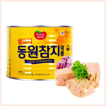 동원 업소용 덕용 참치 1.88kg 찌개 덮밥 카나페 참치김밥