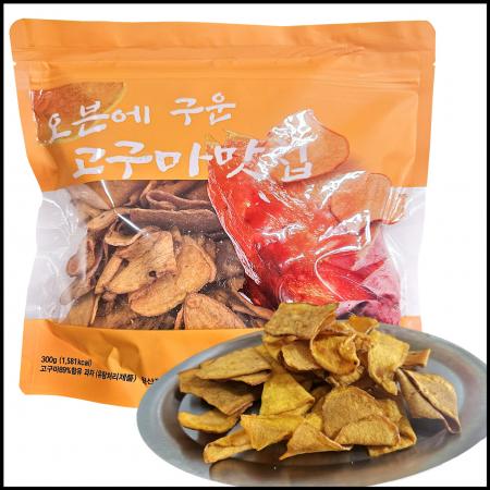 [추천] 오븐에 구운 고구마맛칩 300g 고구마칩과자