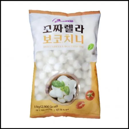 FMK 모짜렐라 보코치니 펄치즈 1kg 구슬치즈 알치즈 냉동 한입크기
