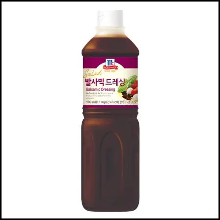 [신규] 비셰프 동원 맥코믹발사믹드레싱 1.1kg 냉장 멕코믹