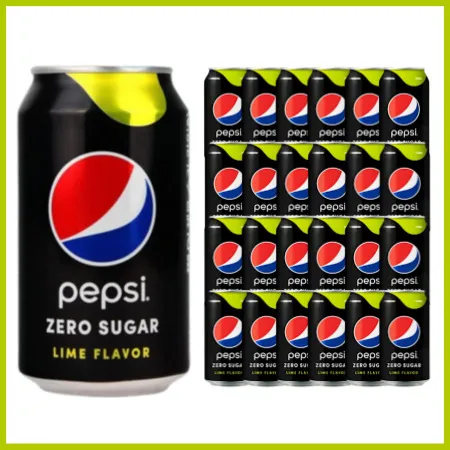 ●제로● [박스판매/업소용] 펩시 제로 콜라 라임슈거 355ml*24개