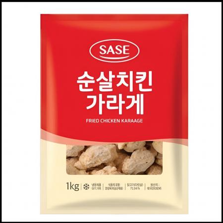 사세 순살치킨가라게 가라아게 1kg 냉동 순살치킨 순살
