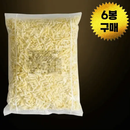 [BOX할인] 이너피스 프리미엄 피자치즈 (자연100%) [냉장] 2.5kg 6봉