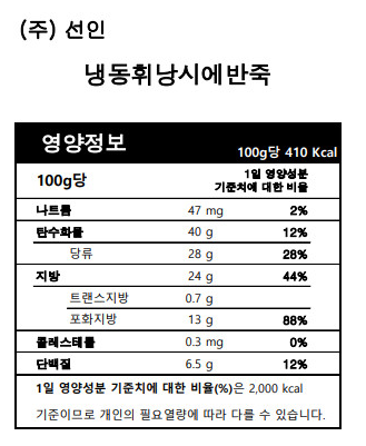 상품정보제공고시