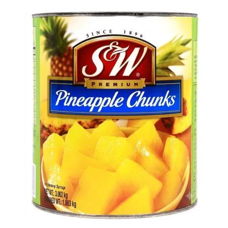 파인애플 청크 잘려진 파인애플 3kg