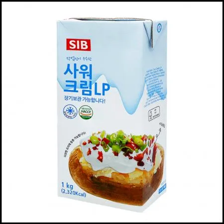 선인 사워크림 LP 1L 샤워크림 냉장 타코나쵸부리또