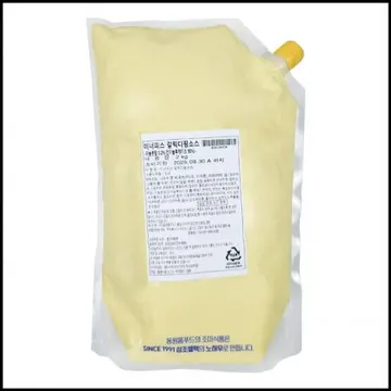 이너피스 비셰프 비쉐프 갈릭디핑소스 2kg 냉장 갈릭딥핑소스 동원홈푸드