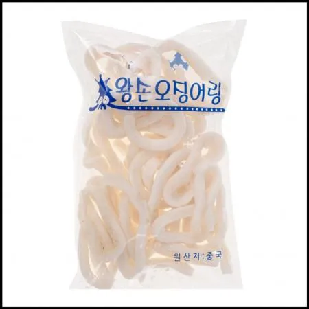 왕손 오징어링 400g 냉동 오징어튀김 짬뽕탕