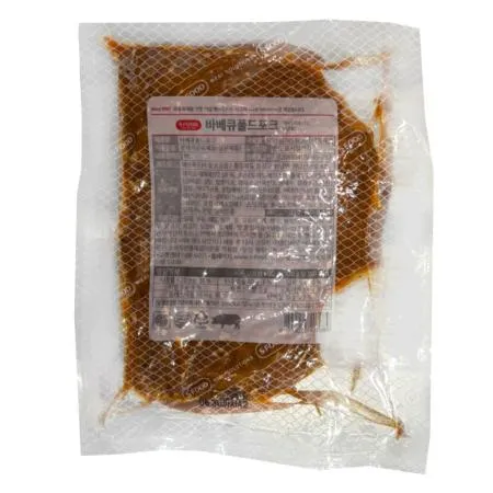 에스푸드 에쓰푸드 바베큐풀드포크 500g 냉동 훈연돼지고기 찢은고기 비비큐맛