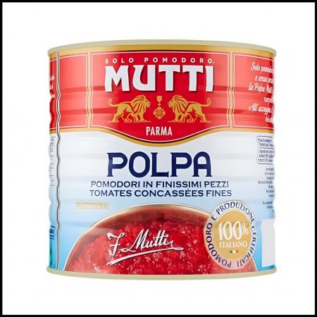 무띠 폴파 토마토홀 (다진토마토) 2.5kg 홀토마토 파스타소스 토마토소스