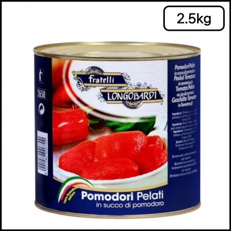 [큰캔] 롱고바디 토마토홀 2.55kg 홀토마토 파스타소스 토마토소스