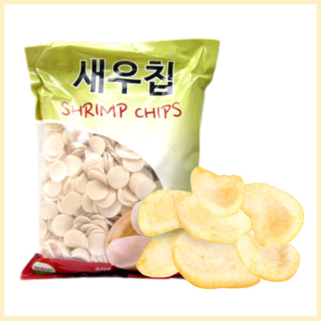 사지앙 알 새우칩 1kg 튀겨서 먹는 칩