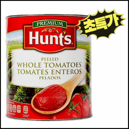 [8/10까지] 헌트 토마토홀 2.89kg 홀토마토 파스타소스 토마토소스