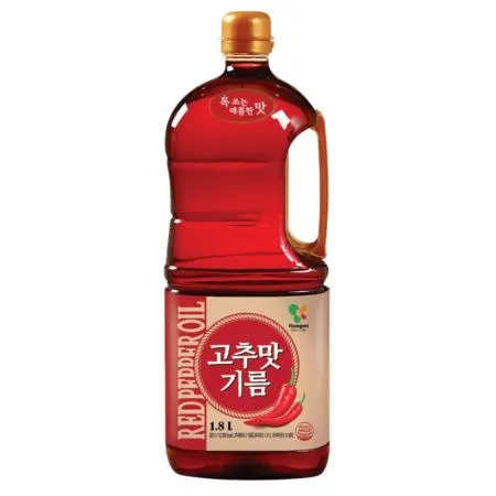 영미 고추맛기름 1.8L 고추향 매운향 고추기름