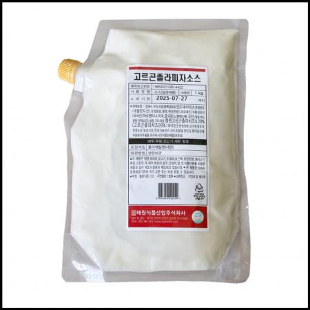 태원 고르곤졸라 피자소스 냉장 1kg 냉장 샐러드 피자