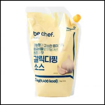 비셰프비쉐프 동원 갈릭디핑소스 골드 2kg 냉장 갈릭딥핑