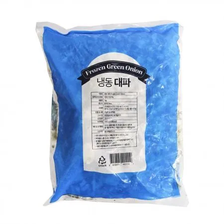 대파 슬라이스 (5mm) 냉동 1kg 파 100% 간편채소 이미지