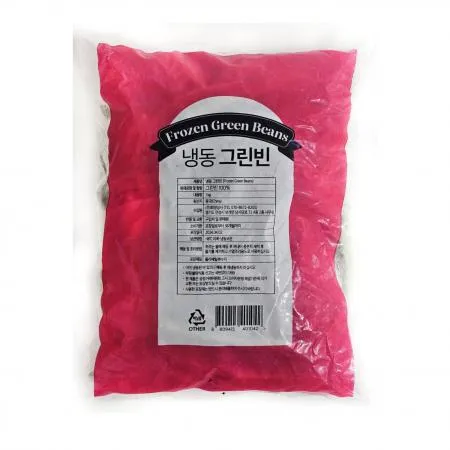 냉동 그린빈 1kg 그린빈스 홀 줄기콩 이미지