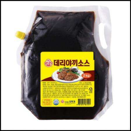 오뚜기 데리야끼소스 (스파우트팩) 2kg 마요덮밥 데리소스