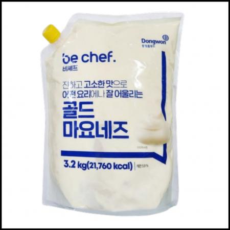 비셰프 골드마요네즈 스파우트 3.2kg