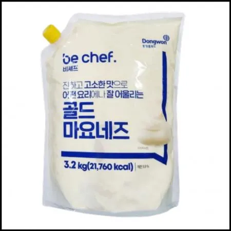 동원 비셰프 골드마요네즈 스파우트 3.2kg