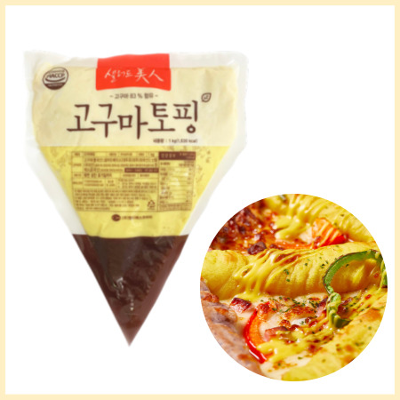 샐러드미인 고구마토핑 냉장 1kg