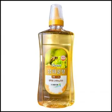 잡화청 작은용량 튜브형 1.2kg 꿀