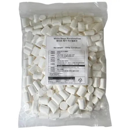 화이트메가 마시멜로우 1kg 두쫀쿠재료 중국산