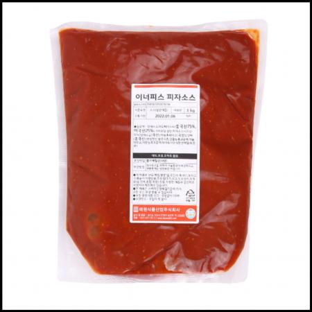 이너피스 피자소스 3kg 냉장 피자토핑 피자소스베이스