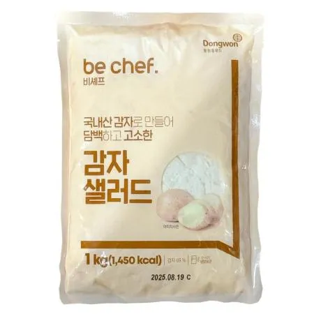 비쉐프 비셰프 동원 감자샐러드 1kg 냉장 국내산감자 69%