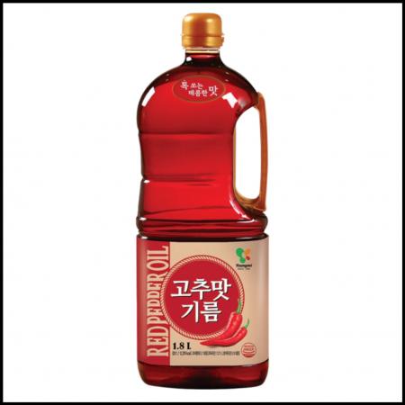 영미 고추맛기름 1.8L 고추향 매운향 고추기름