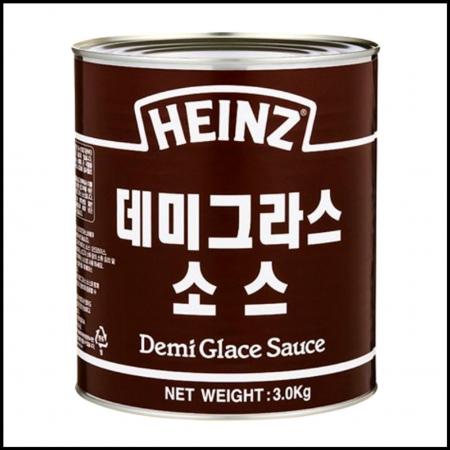하인즈 데미그라스 소스 3kg 함박스테이크 돈까스소스 업소용 