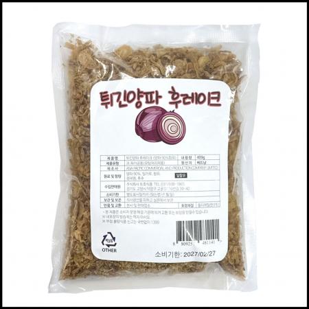 토호식품 튀긴양파후레이크 400g 양파토핑 가니쉬 프레이크 베트남산 양파90%