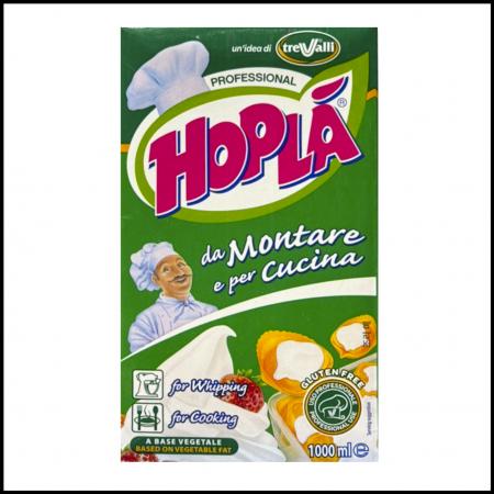 홉라 무가당 휘핑크림(식물성) 1L 냉장크림 냉장유크림