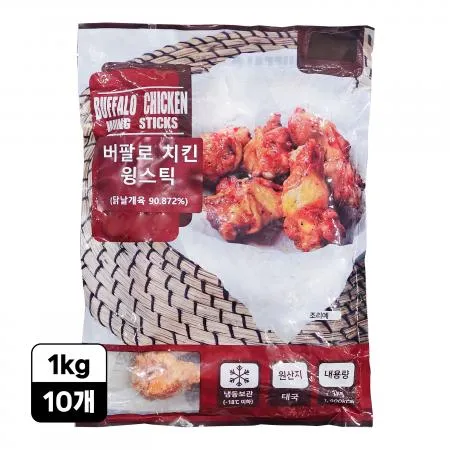 [10개] 스틱 에즈원 버팔로스틱(봉) 냉동 1kg