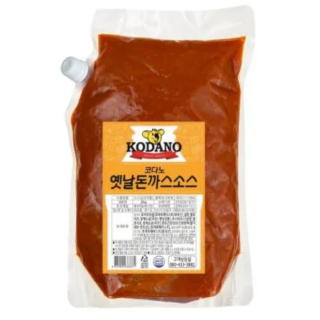코다노 옛날돈까스 소스 2kg 냉장 경양식 옛날돈까스