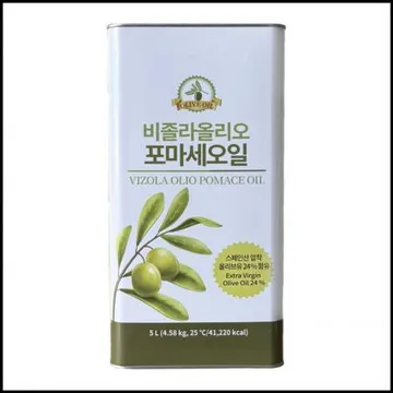 비졸라올리오 포마스오일 스페인산 5L 캔 포마스유 80% 압착유 20%