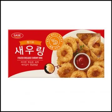 사세 빵가루 새우링 736g 냉동 통살새우링