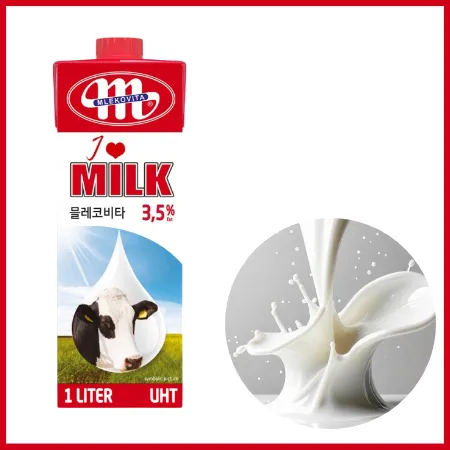 믈레코비타 수입멸균우유 (아이러브밀크) 1L