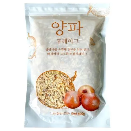 코우 튀긴양파후레이크 400g 양파토핑 가니쉬 프레이크