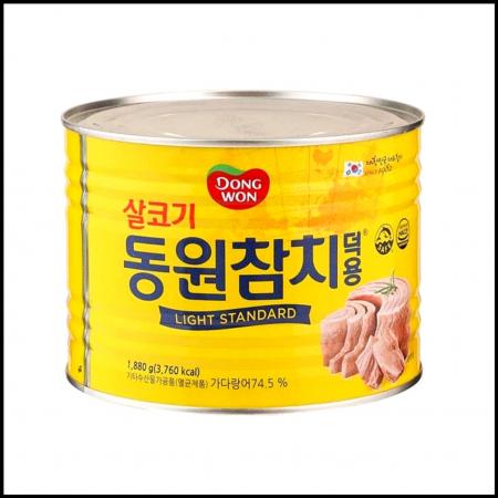 동원참치 업소용 덕용 참치 1.88kg 찌개 덮밥 카나페 참치김밥