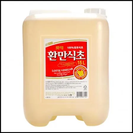 롯데 환만식초 15L 말통 업소용 대용량