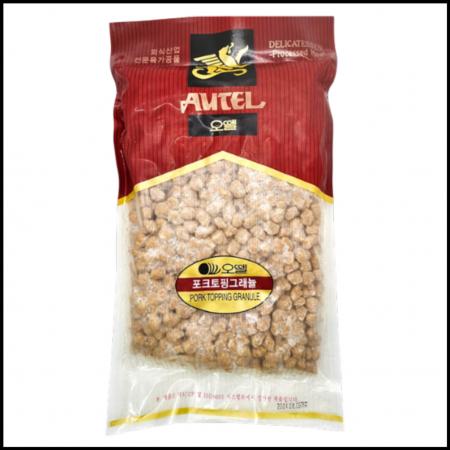 오뗄 포크토핑그레뉼 [냉동] 1kg 피자토핑 불고기토핑 피자토핑