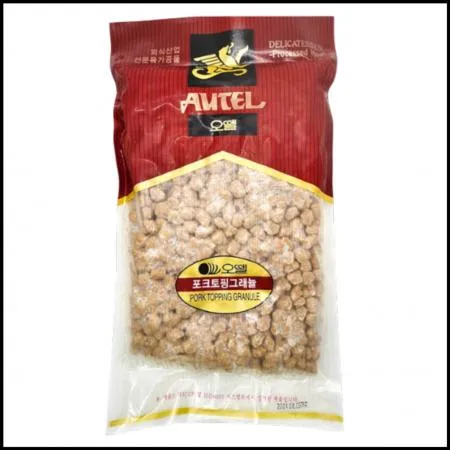 오뗄 포크토핑그레뉼 [냉동] 1kg 피자토핑 불고기토핑 피자토핑