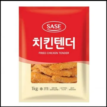 사세 치킨텐더 1kg 순살 케이준 안주 냉동 치킨