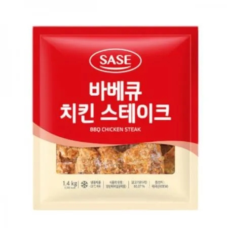 사세 바베큐치킨스테이크 1.4kg 냉동 뼈있는닭다리살 이미지
