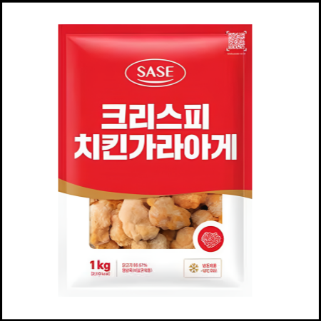 사세 크리스피치킨가라아게 1kg 냉동 순살치킨 가라게