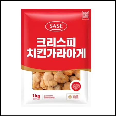 사세 크리스피치킨가라아게 1kg 냉동 순살치킨 가라게